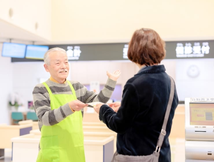 待合ボランティアさん